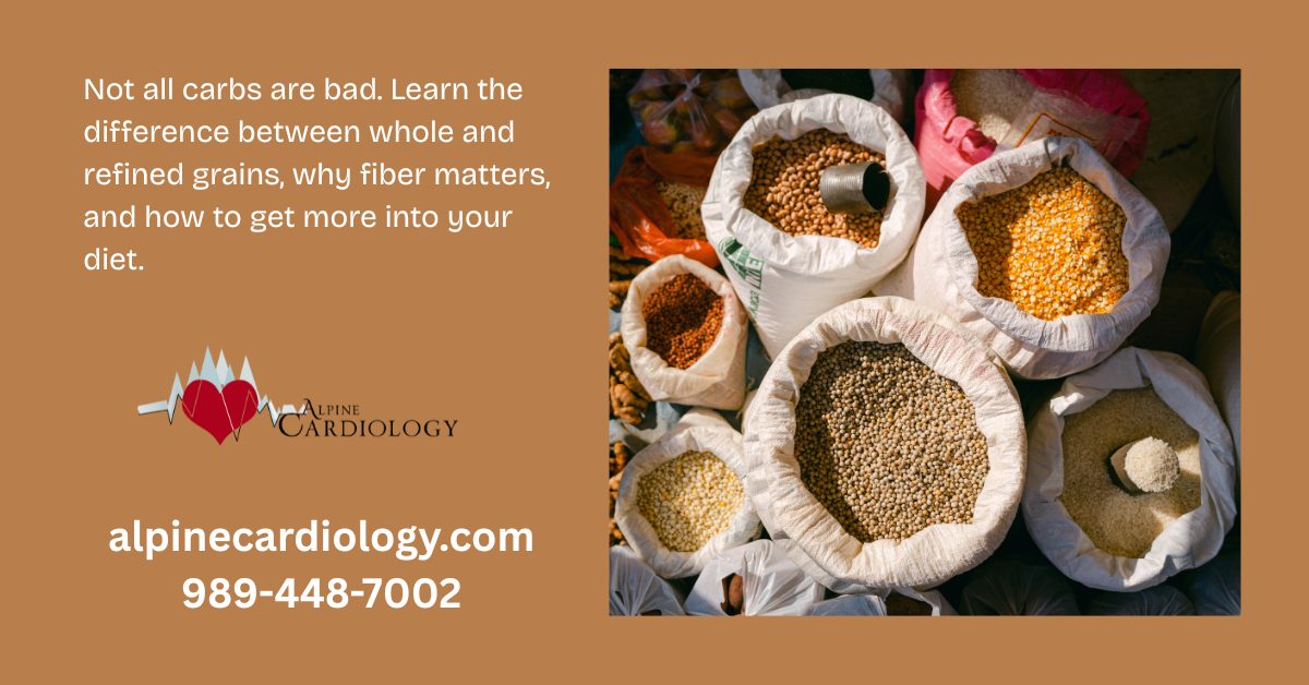 Not all carbs are bad. Learn the difference between whole and refined grains, why fiber matters, and how to get more into your diet.