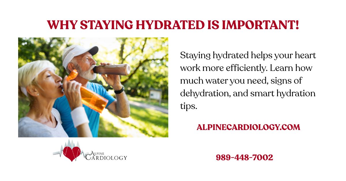 Staying hydrated helps your heart work more efficiently. Learn how much water you need, signs of dehydration, and smart hydration tips.