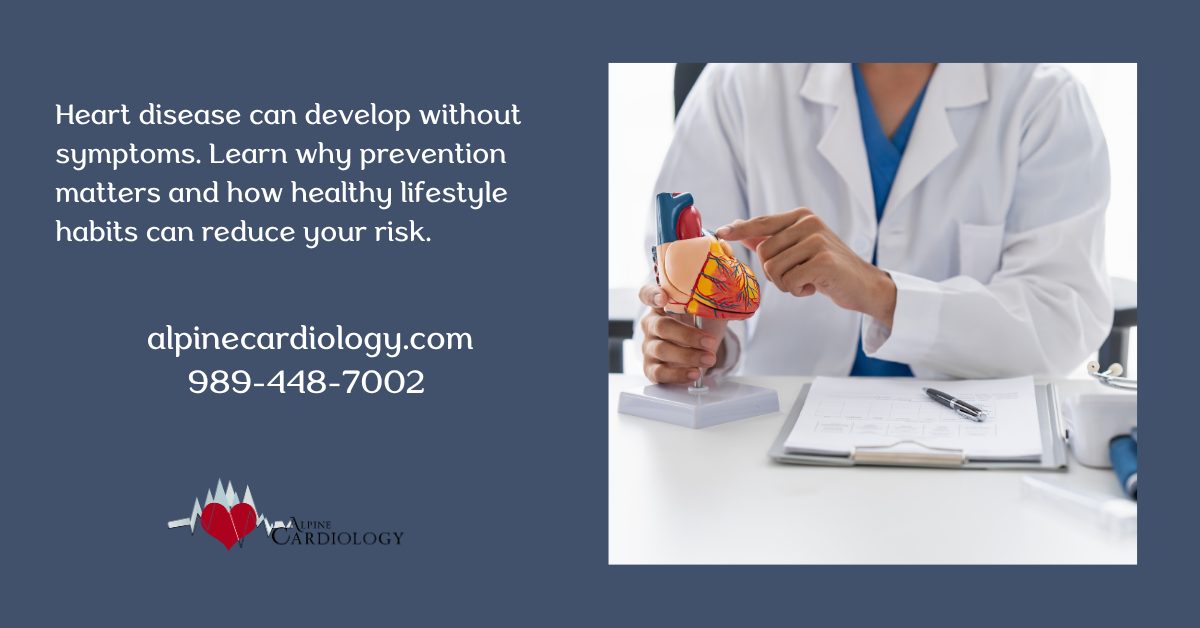 Heart disease can develop without symptoms. Learn why prevention matters and how healthy lifestyle habits can reduce your risk.