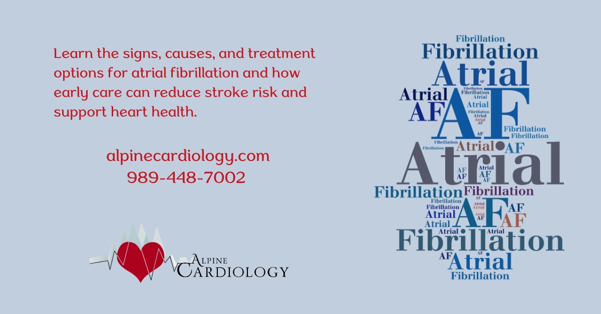 Learn the signs, causes, and treatment options for atrial fibrillation and how early care can reduce stroke risk and support heart health.