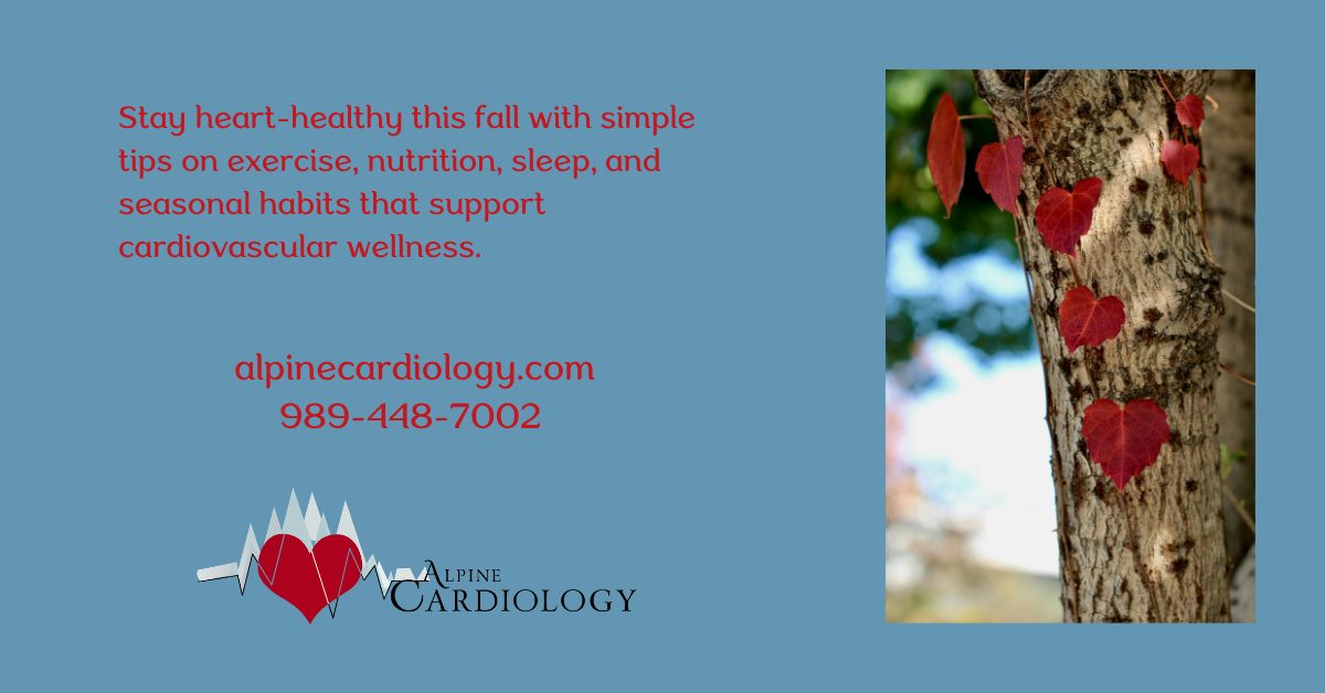 Stay heart-healthy this fall with simple tips on exercise, nutrition, sleep, and seasonal habits that support cardiovascular wellness.