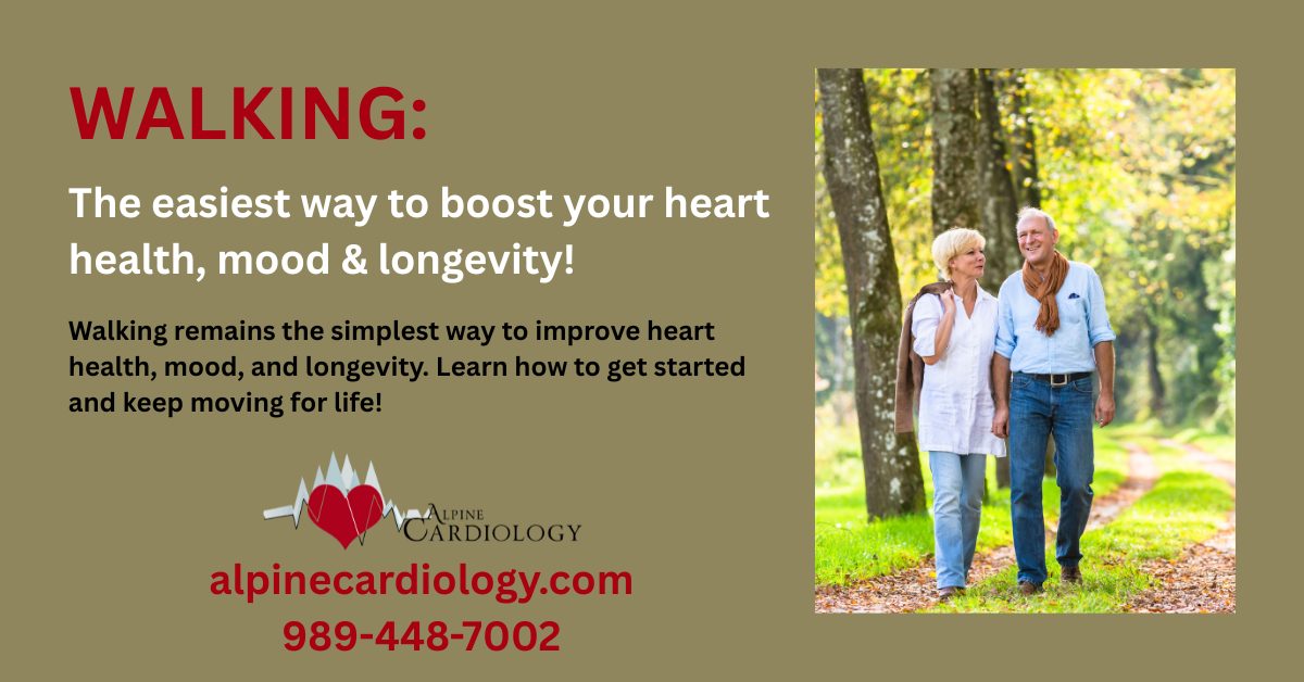 Alpine Cardiology Walking for Exercise